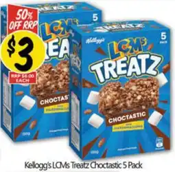 NQR Kellogg's LCMs Treatz Choctastic offer