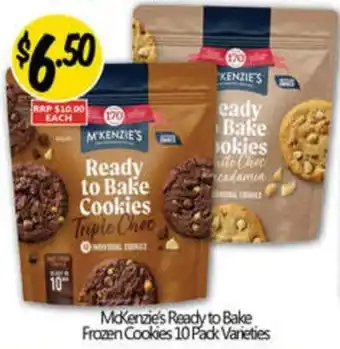 NQR McKenzie's Ready to Bake offer