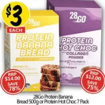 NQR 28Go Protein Banana offer