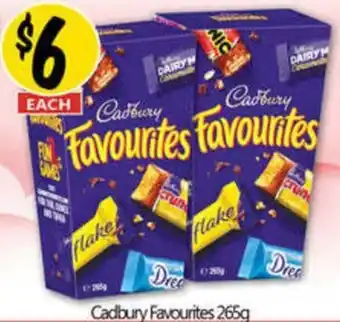 NQR Cadbury Favourites offer