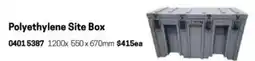 Blackwoods Polyethylene Site Box offer