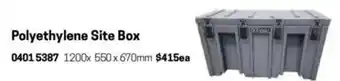 Blackwoods Polyethylene Site Box offer