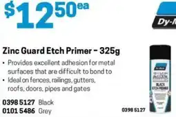 Blackwoods Zinc Guard Etch Primer offer