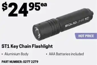 Blackwoods ST1 Key Chain Flashlight offer