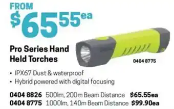 Blackwoods Pro Series Hand Held Torches offer