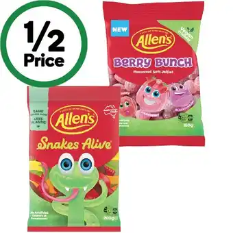 Woolworths Allen’s Medium Bags 140-200g offer