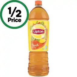 Woolworths Lipton Ice Tea 1.5 Litre offer