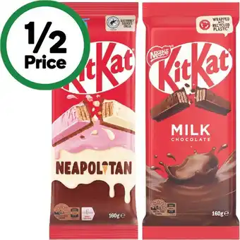 Woolworths Nestle Blocks 118-180g offer