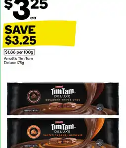 Woolworths Arnott’s tim tam deluxe offer