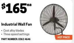 Blackwoods Industrial Wall Fan offer