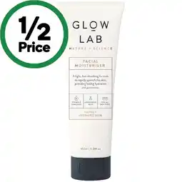 Woolworths Glow Lab Facial Moisturiser 100ml offer