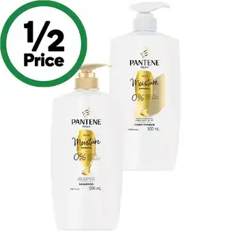 Woolworths Pantene pro-v shampoo or conditioner offer