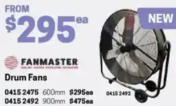 Blackwoods Fanmaster Drum Fans offer