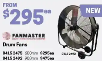 Blackwoods Fanmaster Drum Fans offer