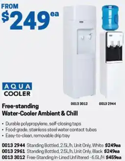 Blackwoods Free-standing Water-Cooler Ambient & Chill offer