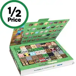 Woolworths Minecraft Collector Case+ offer