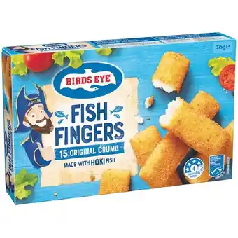 Woolworths Birds Eye Fish Fingers 375g – From the Freezer offer