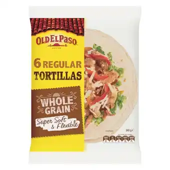 Woolworths Old el paso wholegrain tortillas offer