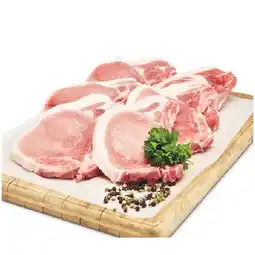 Woolworths Australian Pork Loin Chops offer