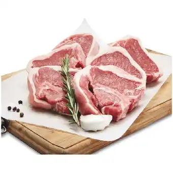 Woolworths Australian Lamb Mid Loin Chops offer