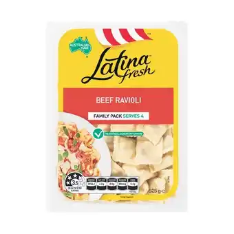 Woolworths Latina Fresh Filled Pasta Varieties 625g – From the Fridge offer