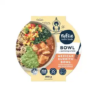 Woolworths Ruffie Frozen Meal Bowls 350g offer