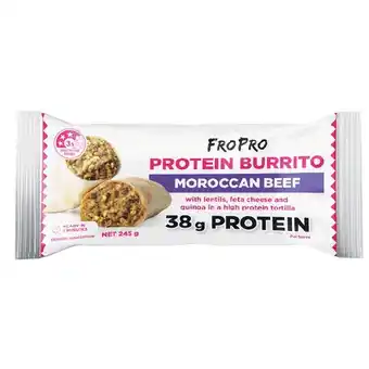 Woolworths FroPro Protein Burrito offer