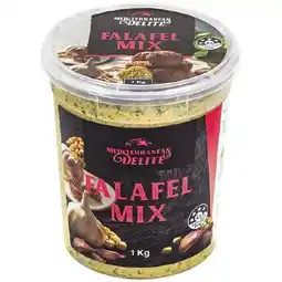 Woolworths Mediterranean Delite Falafel Mix 1 kg – From the Fridge offer