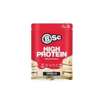 Woolworths BSc High Protein Powder Vanilla 800gΔ  offer