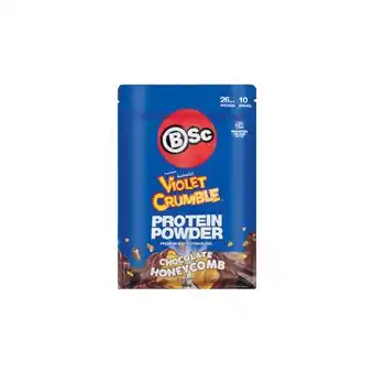 Woolworths BSc Violet Crumble Protein Powder 400gΔ  offer