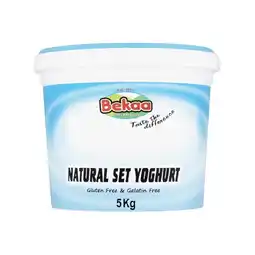 Woolworths Bekaa Natural Set Yoghurt 5 kg – From the Fridge offer