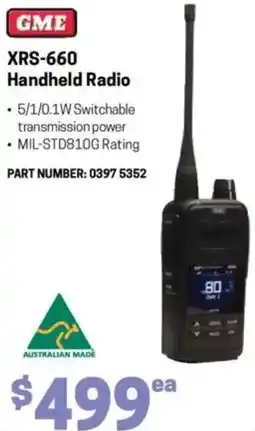 Blackwoods XRS-660 Handheld Radio offer