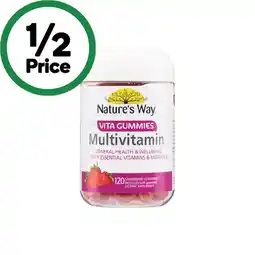 Woolworths Nature’s Way Vita Gummies Multi-Vitamin Pk 120‡ offer