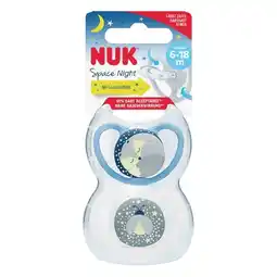 Woolworths Nuk Space Nights Soother offer