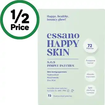 Woolworths Essano Happy Skin Pimple Patches offer