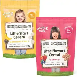 Woolworths Whole Kids Organic Cereals 40g offer