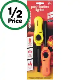 Woolworths Grillworx Push Button Lighter offer