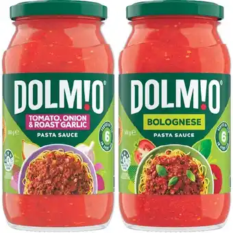 Woolworths Dolmio Extra Pasta Sauce 490-500g offer