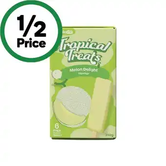 Woolworths Bubbleme Tropical Treats 390g Pk 6 offer