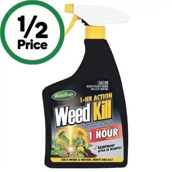 Woolworths Brunnings Fast Action Weed Kill Ready To Use 1 Litre offer