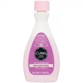 Woolworths Cutex Strengthening Nail Polish Remover 100ml offer