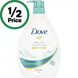 Woolworths Dove Body Wash 1 Litre offer