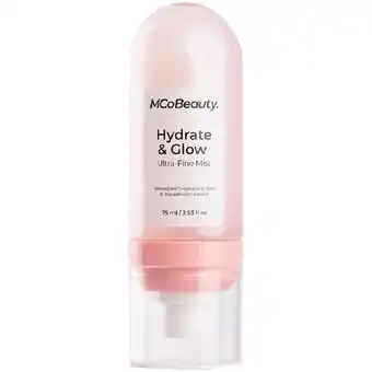 Woolworths MCoBeauty Hydrate & Glow Ultra-Fine Mist 75ml offer