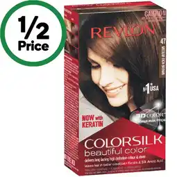 Woolworths Revlon Colorsilk Permanent Hair Colour offer