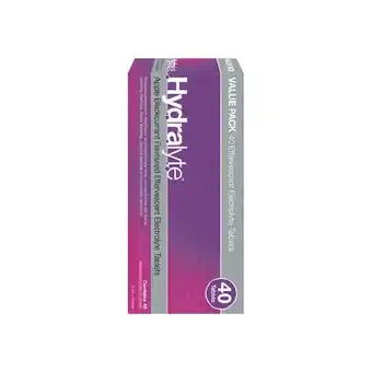 Woolworths Hydralyte Tablets Pk 40 offer