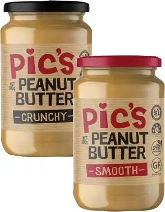 Coles Pic's Peanut Butter 380g offer