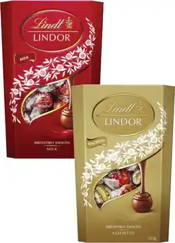 Coles Lindt Cornet 327g-333g offer