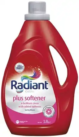 Coles Radiant Laundry Liquid 1.8 Litre offer