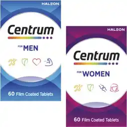 Coles Centrum Multivitamin Tablets 60 Pack^ offer