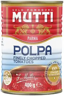 Coles Mutti Polpa Tomatoes 400g offer